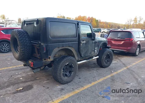 2009 Jeep Wrangler X из США, поврежденный, VIN 1J4FA24169L730474